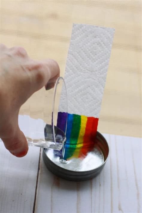 Climbing Rainbow Science Experiment Coffee Cups And Crayons Rainbow Science Experiment - Rainbow Science Experiment