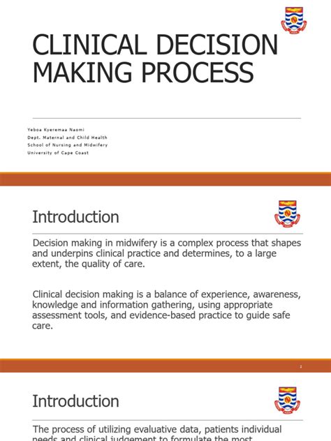 Clinical Decision Analysis