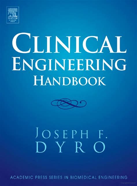Clinical Engineering Handbook Biomedical Engineering