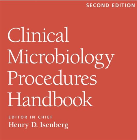 Clinical Microbiology Procedures H Second Edition
