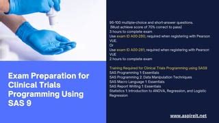 Clinical Sas Certification Preparation Guide