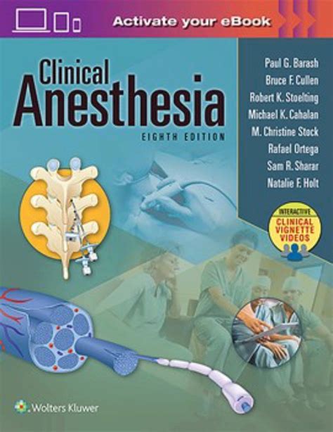 Read Clinical Anesthesia Barash 7 Edition 