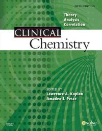 Read Online Clinical Chemistry Theory Analysis Correlation 5Th Revised Edition 