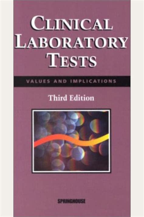 Read Online Clinical Implications Of Laboratory Tests 