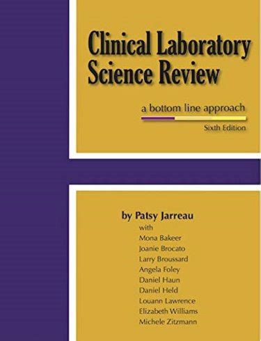 Read Clinical Laboratory Science Review A Bottom Line Approach Download 