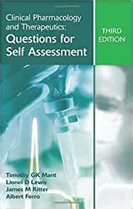 Read Online Clinical Pharmacology And Therapeutics Questions For Self Assessment Third Edition A Hodder Arnold Publication 