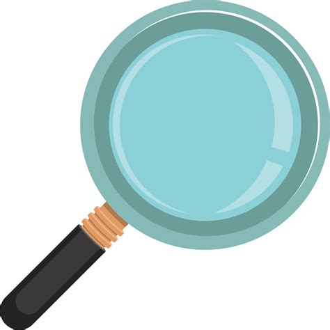 Clipart Looking Through A Magnifying Glass