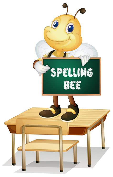 clipart spelling bee