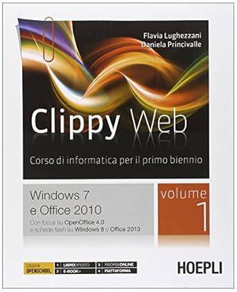clippy web per le scuole superiori con e book con