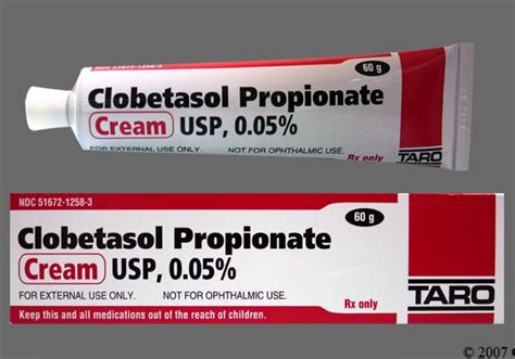 clobetasol propionate cream usp 0 05 side effects