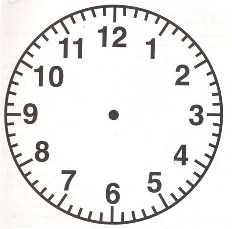 Clock Face No Hands Clip Art At Clker Blank Clock Face Without Numbers - Blank Clock Face Without Numbers