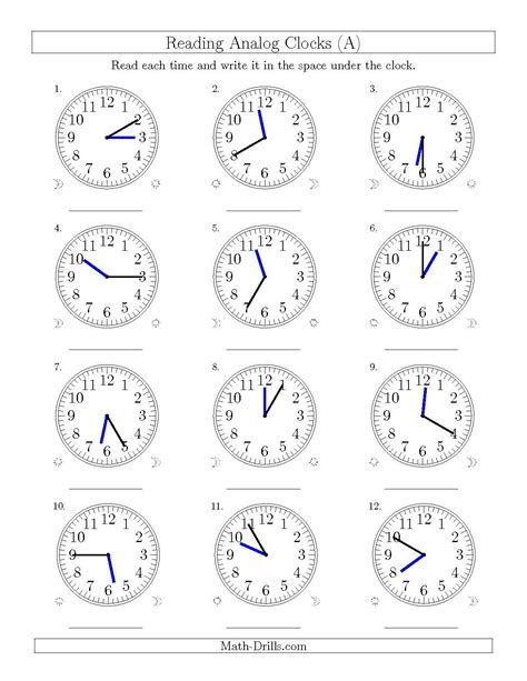 Clock Work 1 Worksheets 99worksheets Grade 4 Math Clock Worksheet - Grade 4 Math Clock Worksheet