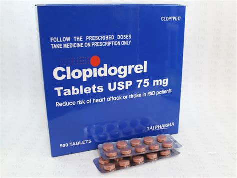 clopidogrel bisulfate 75 mg