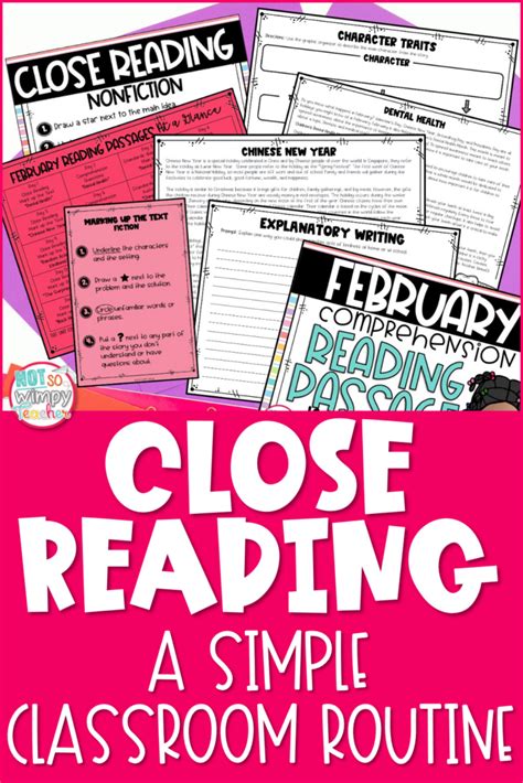 Close Reading A Simple Classroom Routine Not So Close Reading Questions And Answers - Close Reading Questions And Answers