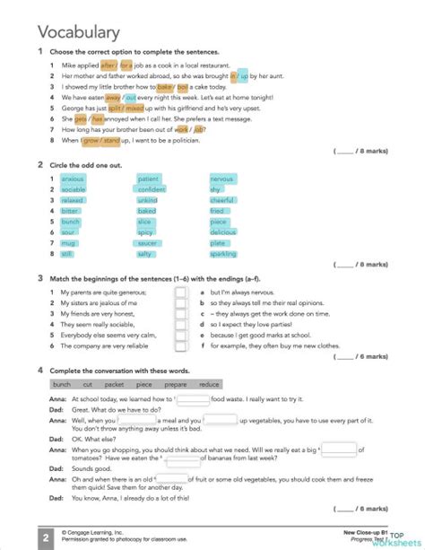 Close Up B1 Tests Answer Modestore