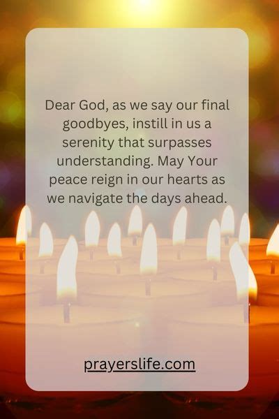 Closing Funeral Prayer