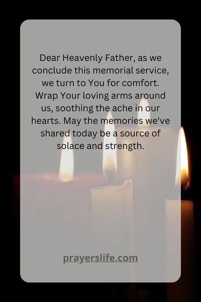 Closing Prayer At Funeral