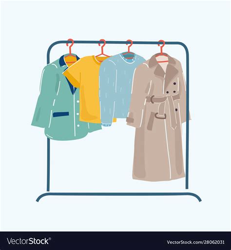 clothes hanger illustration