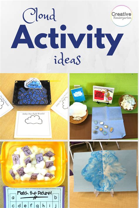 Cloud Activities In Kindergarten Creative Kindergarten Clouds Kindergarten - Clouds Kindergarten