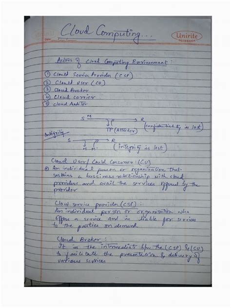 Cloud Computing Notes