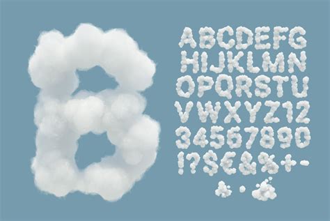cloud font