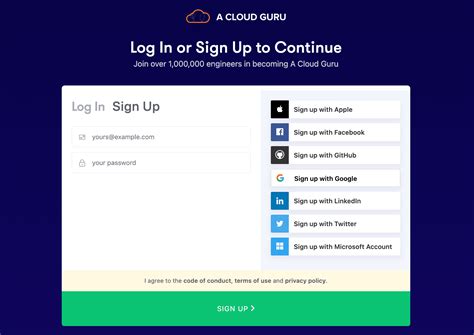 Cloud Guru Login
