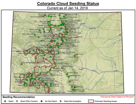 Cloud Seeding Maps