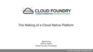 Download Cloud Foundry The Cloud Native Platform 