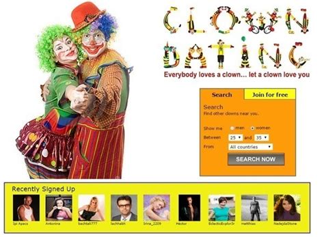 clown dating site