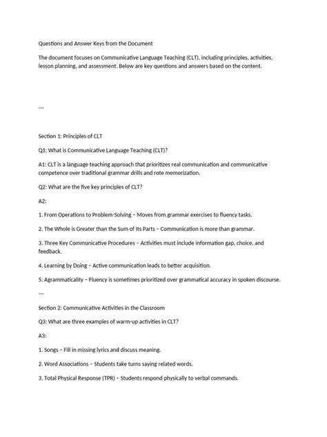 Clt Key Activities Msscusa