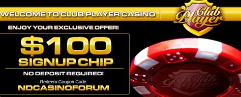 club player casino $100 no deposit bonus codes