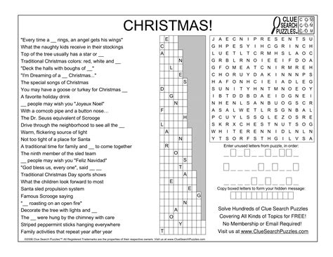 Cluesearchpuzzles Answer Key