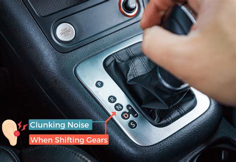 clunking noise when putting car in gear