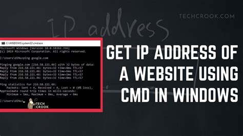cmd command be selected for get ip address