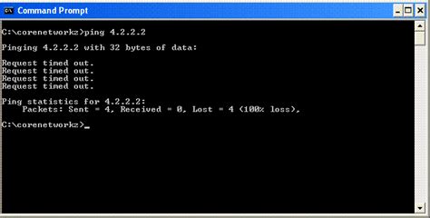 Cmd Ping Request Timed Out