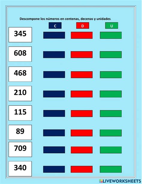 Cómo Descomponer Números