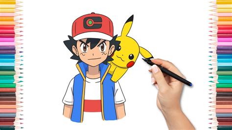 Cómo Dibujar A Pikachu