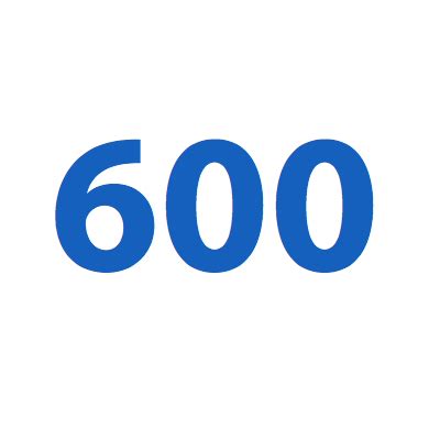 Cómo Se Escribe 600