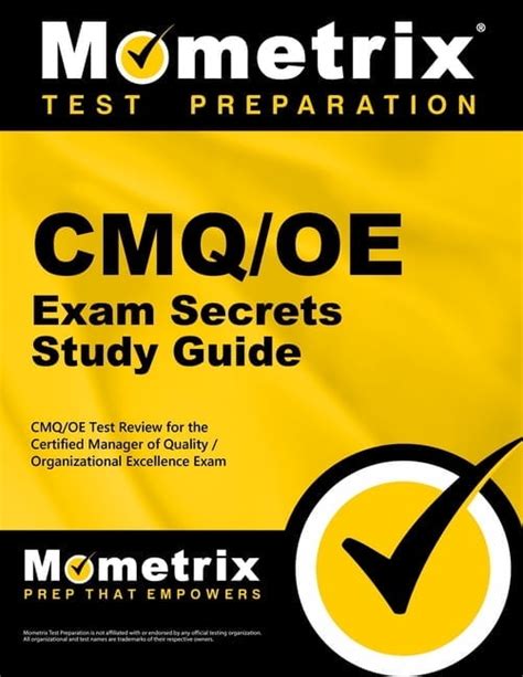 Cmq Oe Exam Secrets Study Guide Cmq Oe Test