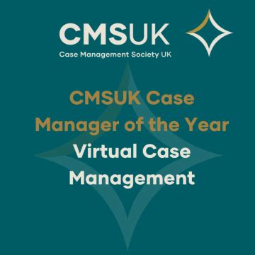 Cmsuk Case Manager Of The Year Award 2016