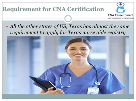 cna certification texas