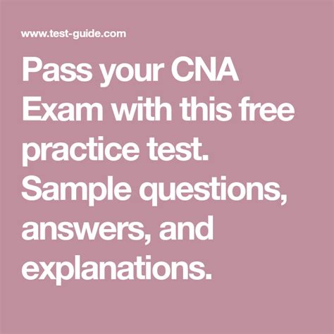 Read Cna Practice Exam Guide Questions 