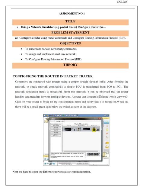 Cns Lab Manual