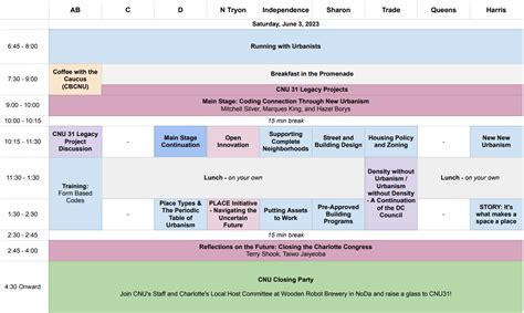 Cnu Schedule Of Classes
