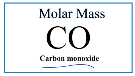 Co Molar Mass