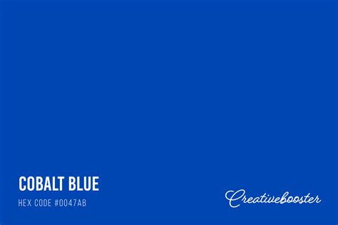 Cobalt And Blue