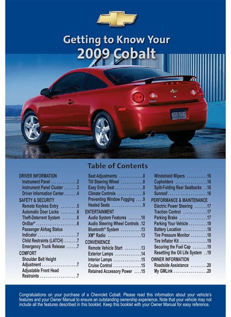 Read Online Cobalt Manual 
