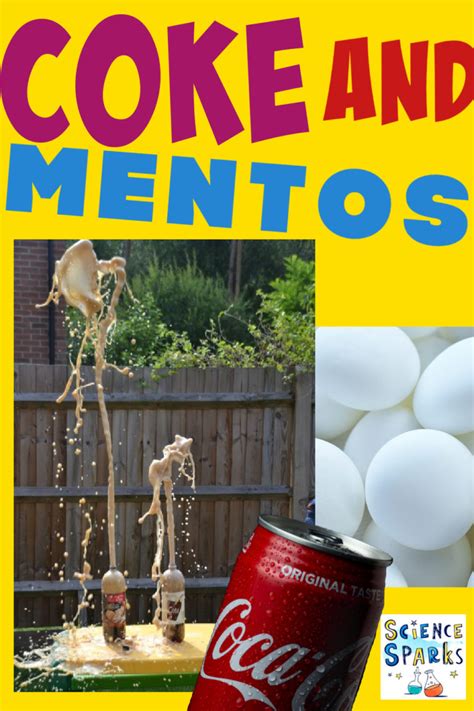 Coca Cola And Mentos Science Experiment And More Science Experiments With Mentos - Science Experiments With Mentos