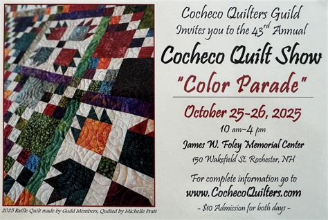 cocheco quilt show