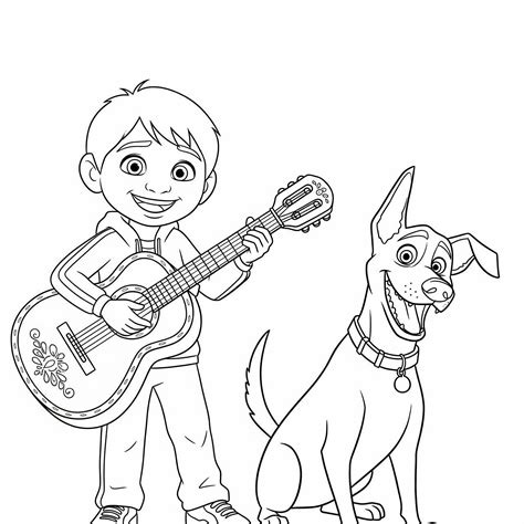 Coco Para Colorear